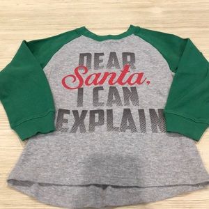 4t long sleeve Christmas shirt